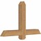 Ekena Millwork Eugene Smooth Timber Gable Bracket, Western Red Cedar, 36"W x 23"H x 3 1/2"D x 3 1/2"F, 15/12 Pitch GBW036X23X0404EUG00SWR - alternate 3